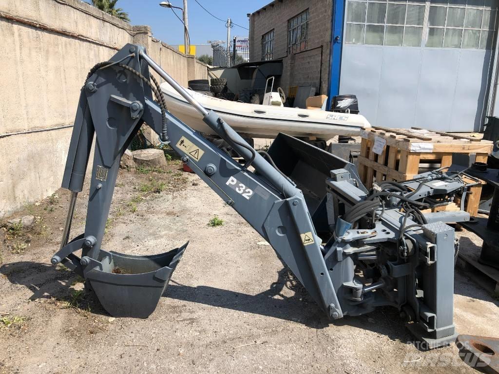  G.F. Gordini P 32 Экскаваторные стрелы