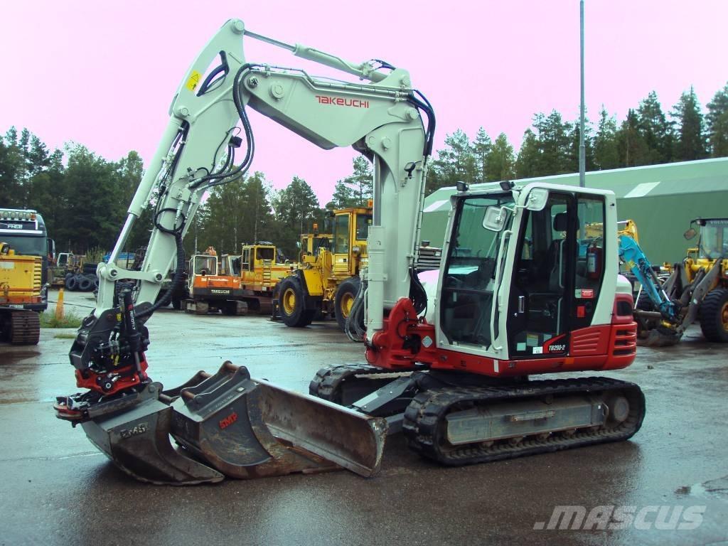 Takeuchi TB 290-2 Малые экскаваторы 7т-12т