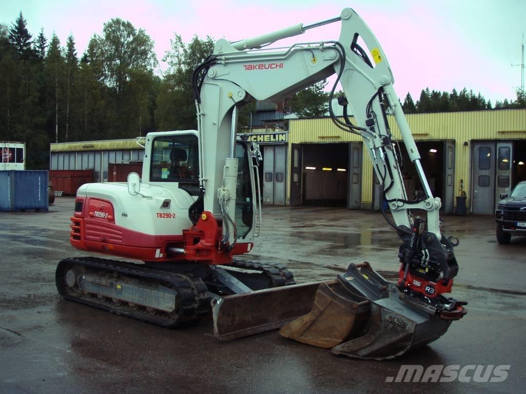 Takeuchi TB 290-2 Малые экскаваторы 7т-12т