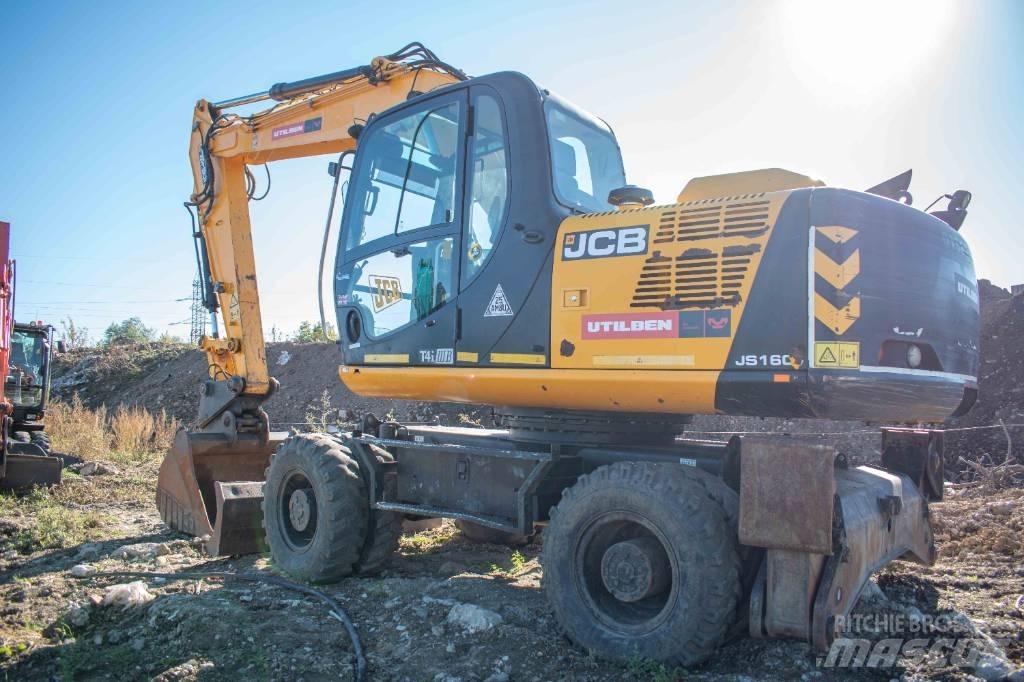 JCB JS160W Колёсные экскаваторы