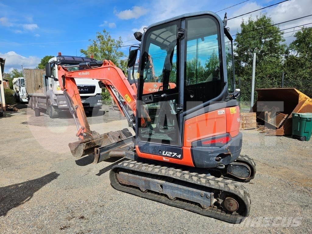 Kubota U 27 Мини-экскаваторы