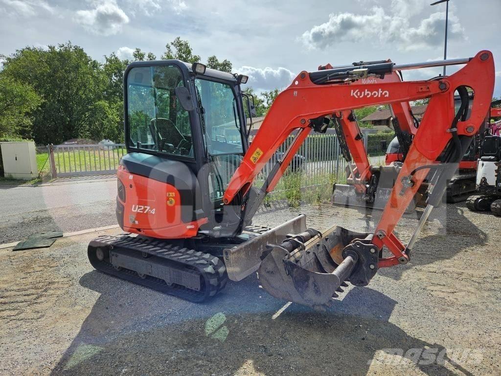 Kubota U 27 Мини-экскаваторы