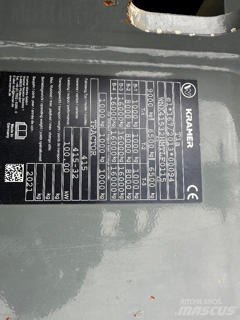 Kramer KT365 Сельскохозяйственные телескопические погрузчики