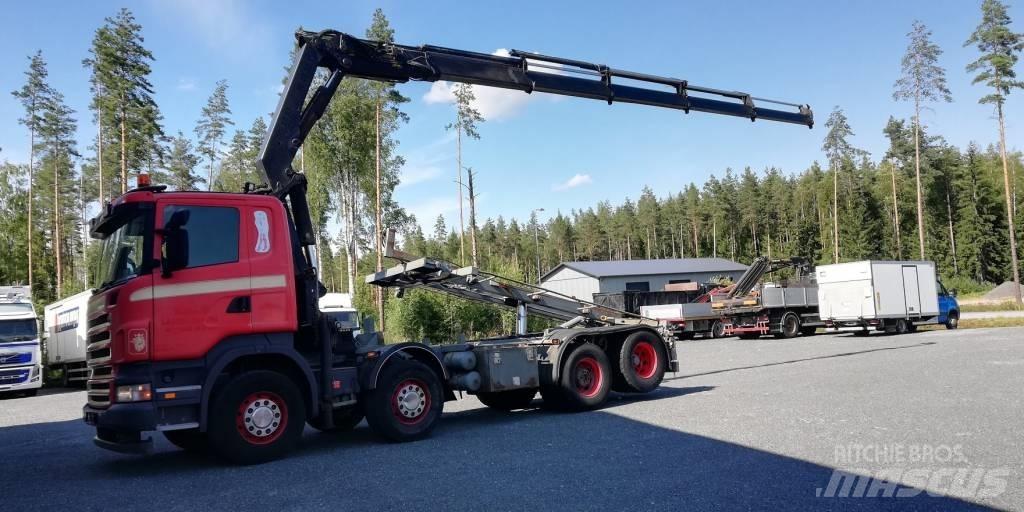 Scania R420 Автомобильные краны