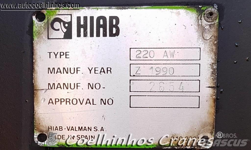Hiab 220 AW Краны-манипуляторы