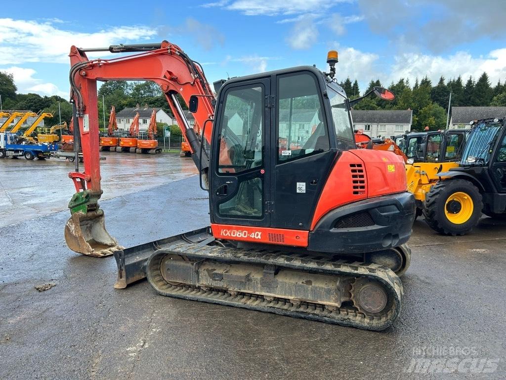 Kubota KX080-4 Малые экскаваторы 7т-12т
