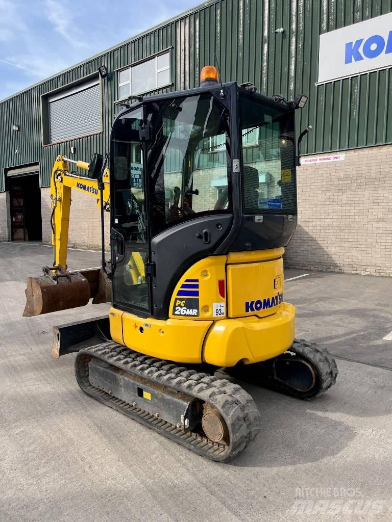 Komatsu PC26MR-5 Мини-экскаваторы