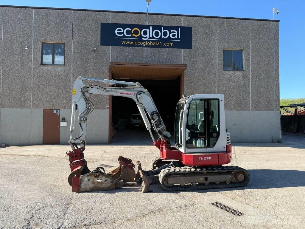 Takeuchi TB 153 FR Мини-экскаваторы