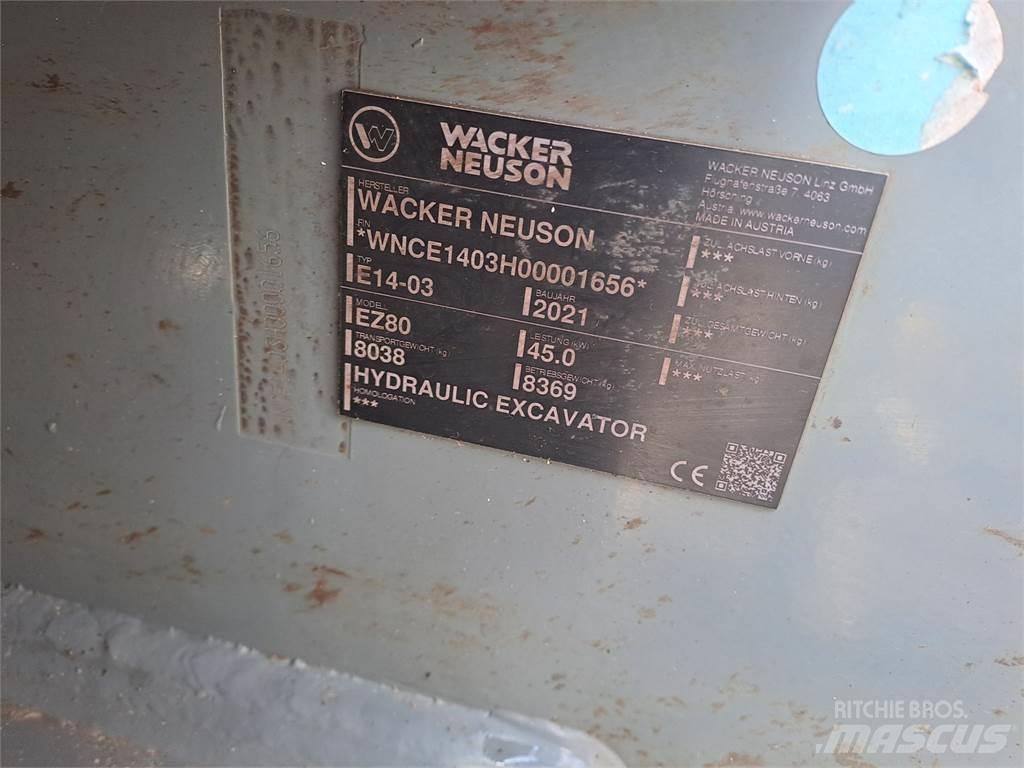 Wacker Neuson EZ80 Гусеничные экскаваторы