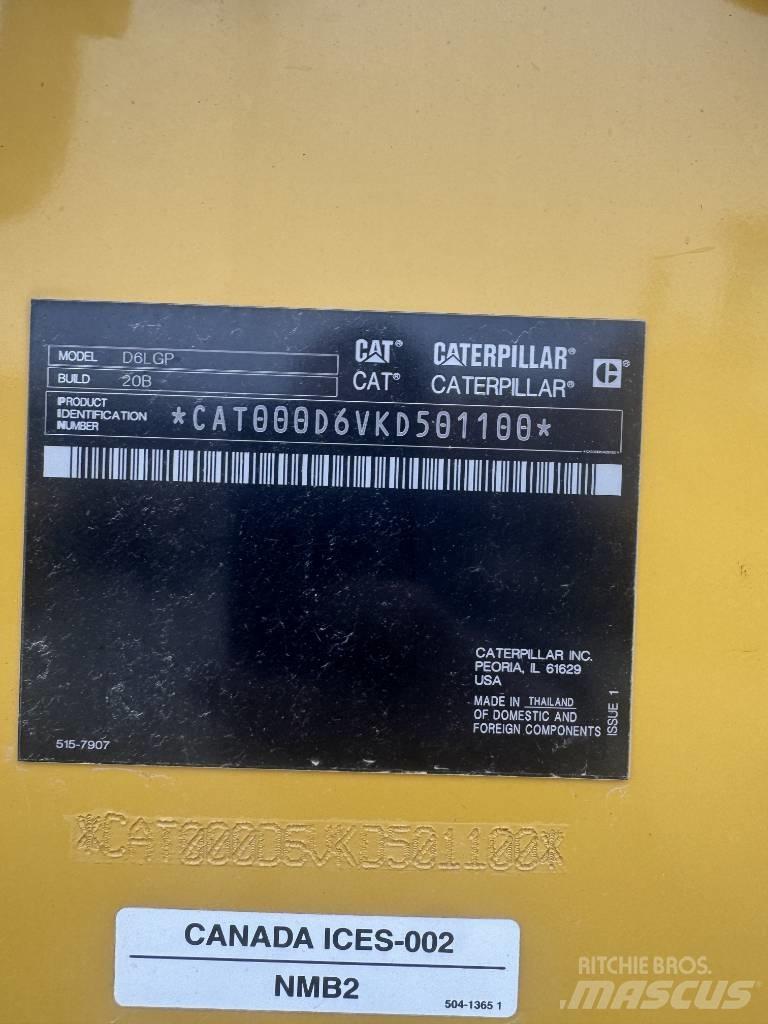 CAT D6 LGP Гусеничные бульдозеры