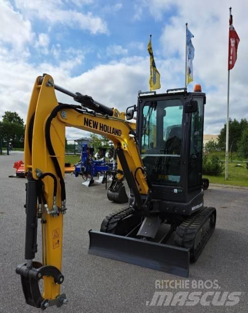 New Holland E25D Мини-экскаваторы