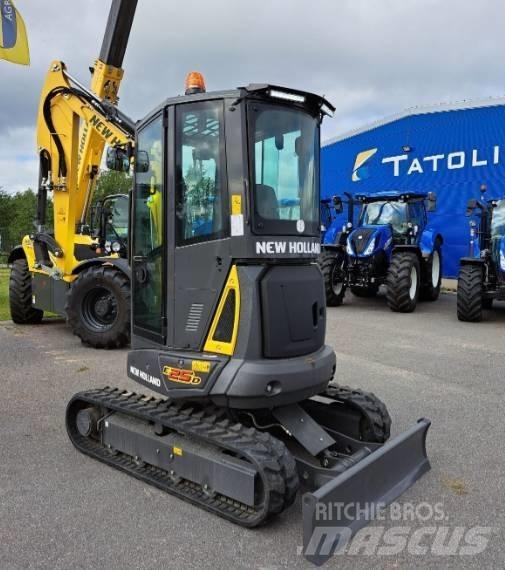 New Holland E25D Мини-экскаваторы