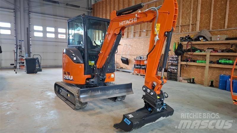 Hitachi ZX 26 U-6 Мини-экскаваторы