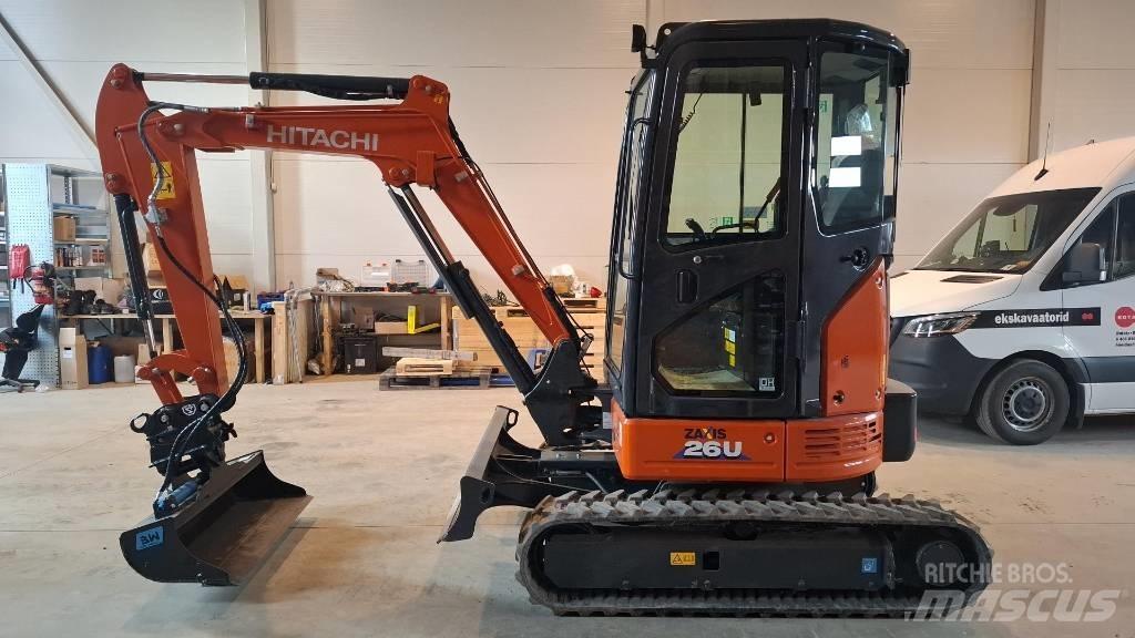 Hitachi ZX 26 U-6 Мини-экскаваторы