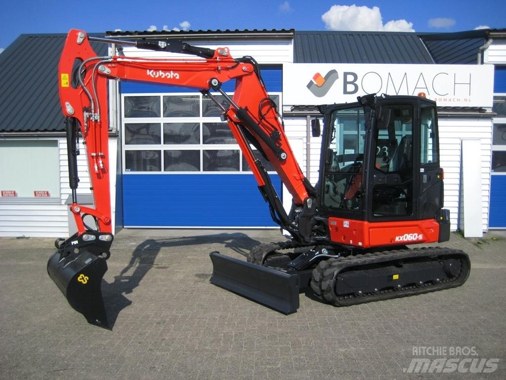 Kubota KX060-5 VA Малые экскаваторы 7т-12т