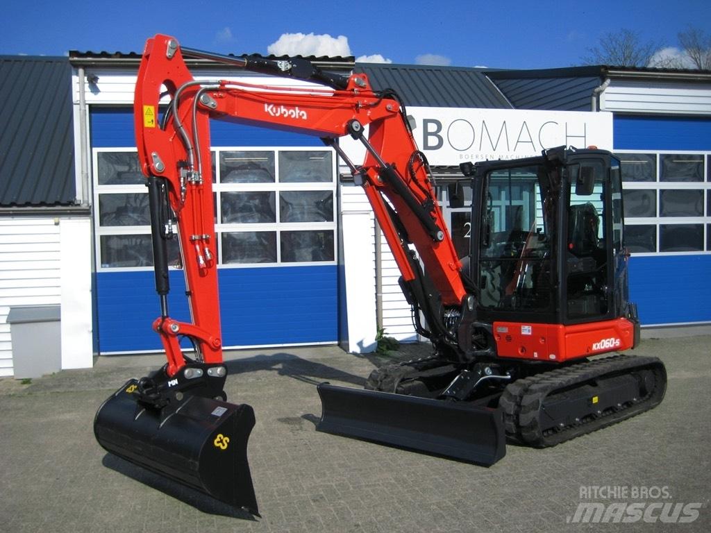 Kubota KX060-5 VA Малые экскаваторы 7т-12т