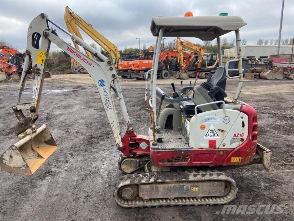 Takeuchi TB 216 Мини-экскаваторы