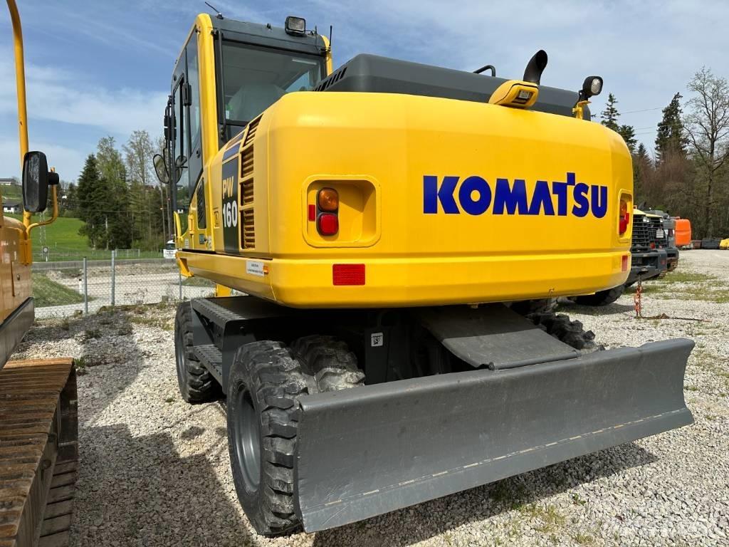 Komatsu PW 160-8 Колёсные экскаваторы