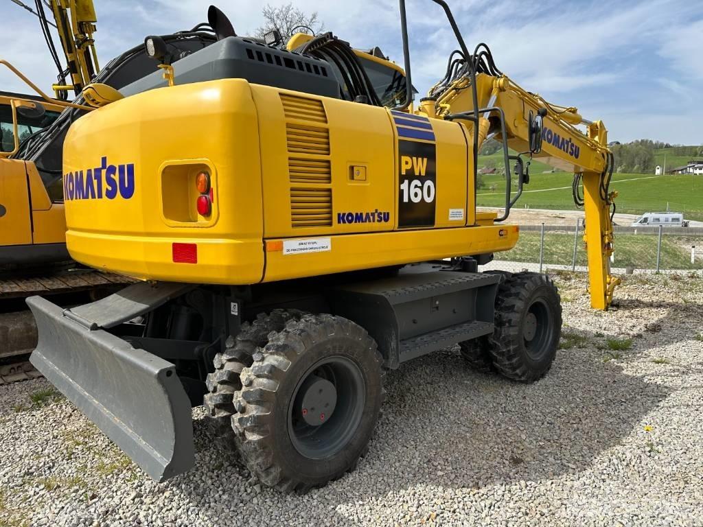 Komatsu PW 160-8 Колёсные экскаваторы