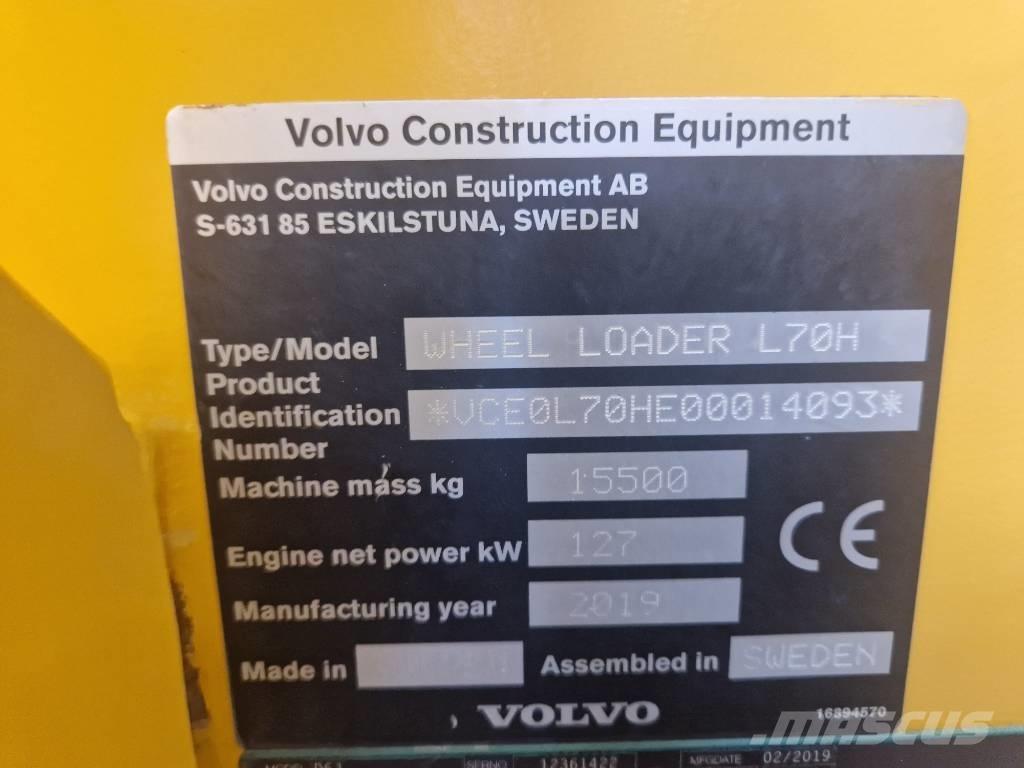 Volvo L 70 H Фронтальные погрузчики