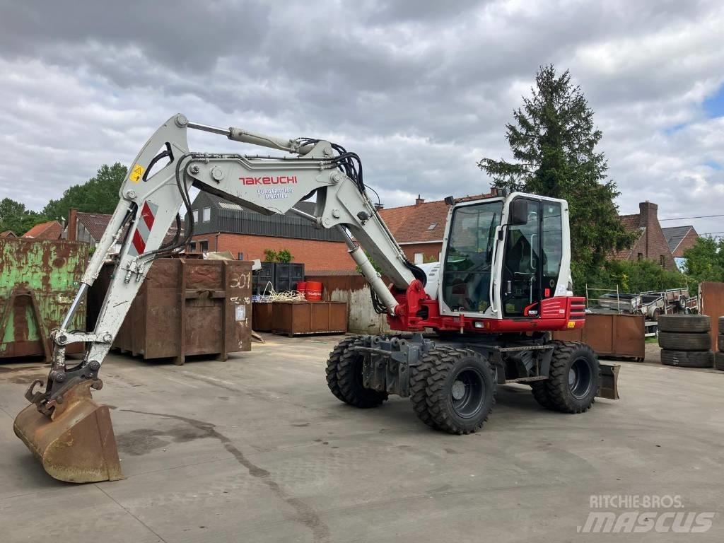 Takeuchi TB 295 W Колёсные экскаваторы