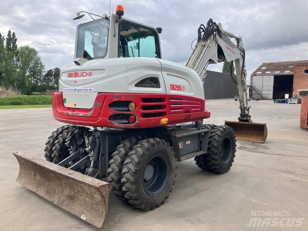 Takeuchi TB 295 W Колёсные экскаваторы