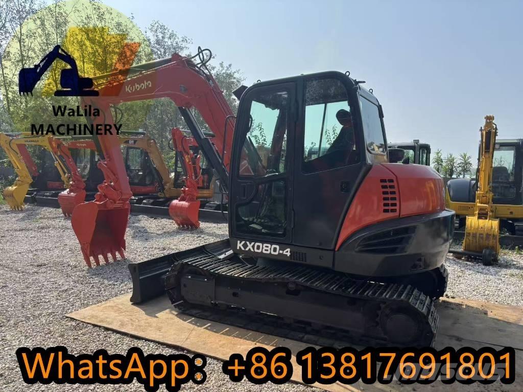 Kubota KX 080-4 Мини-экскаваторы
