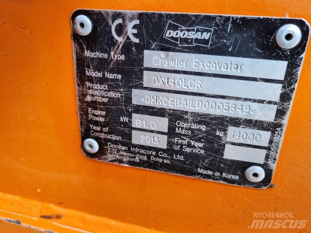 Doosan DX 140 LCR Экскаваторы-харвестеры