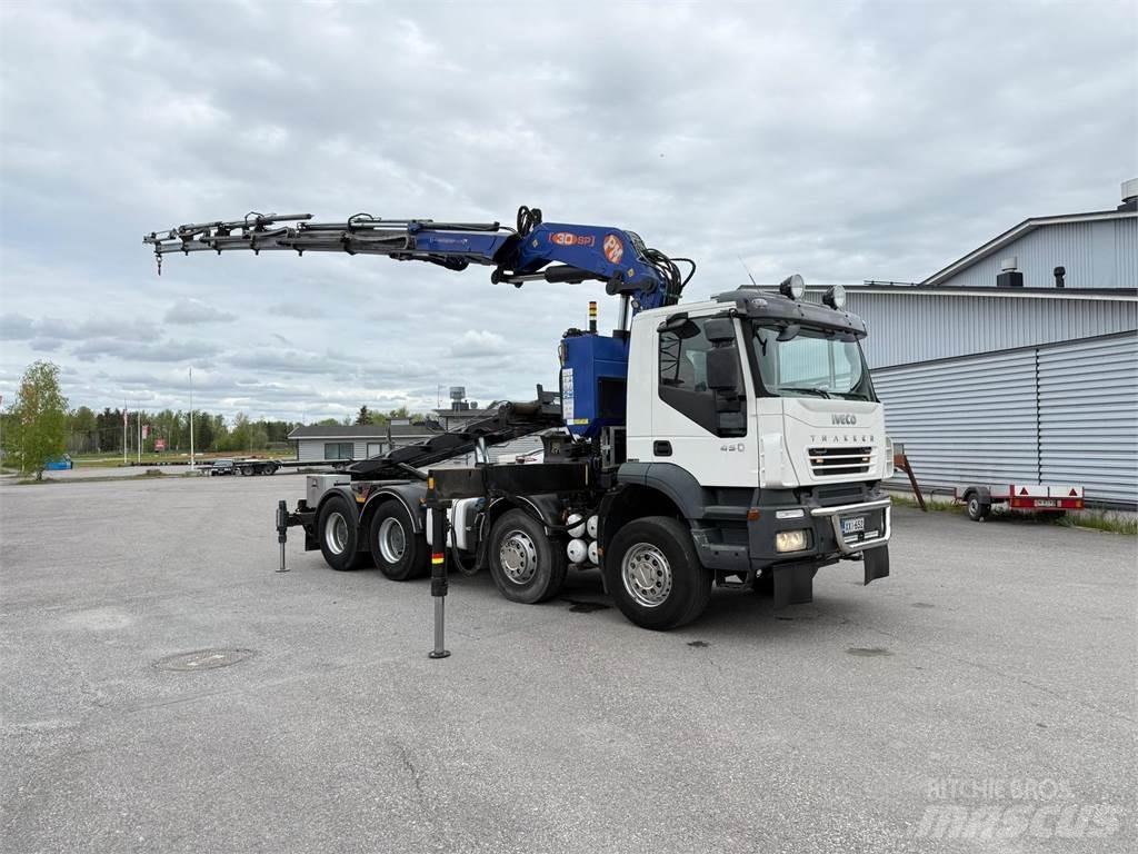 Iveco 410T45 8x4 Автомобильные краны