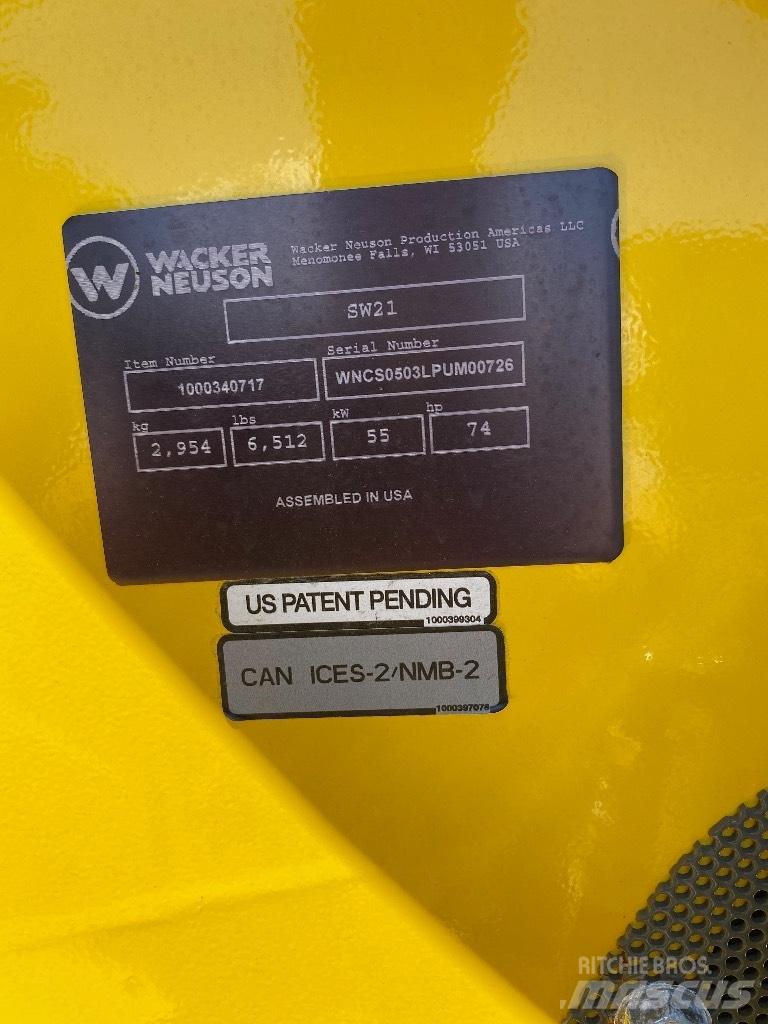 Wacker Neuson sw21 Мини-погрузчики