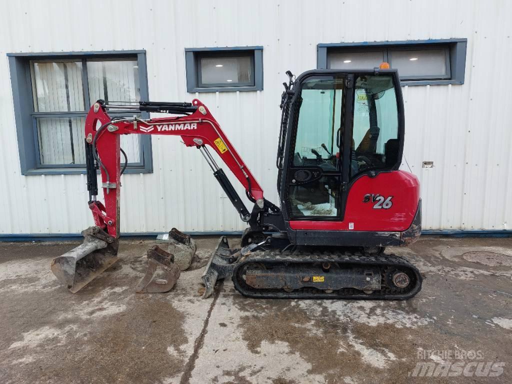 Yanmar SV26 Мини-экскаваторы