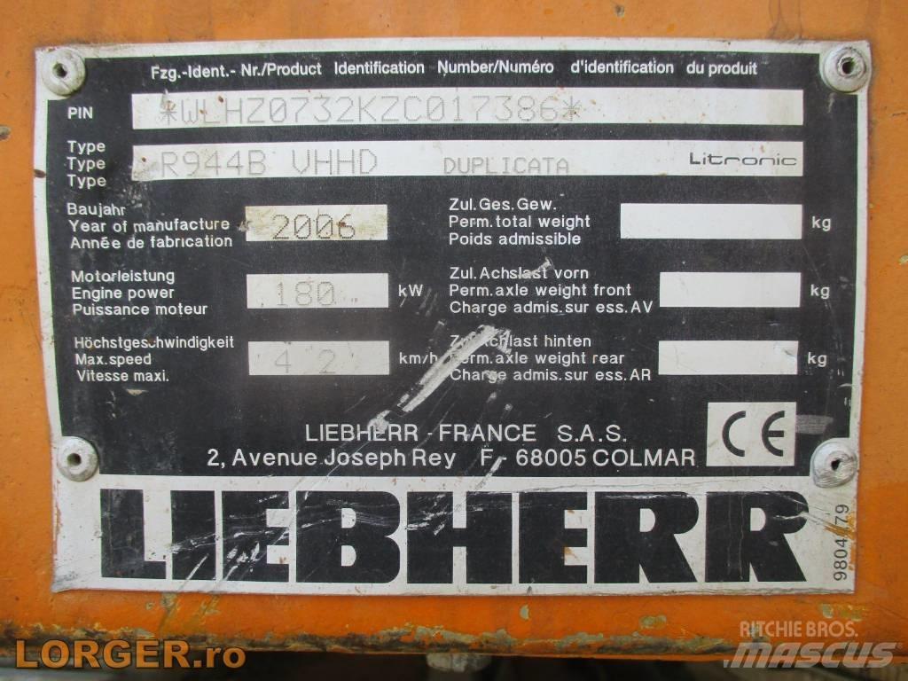 Liebherr R 944B VHHD Экскаваторы для разрушения