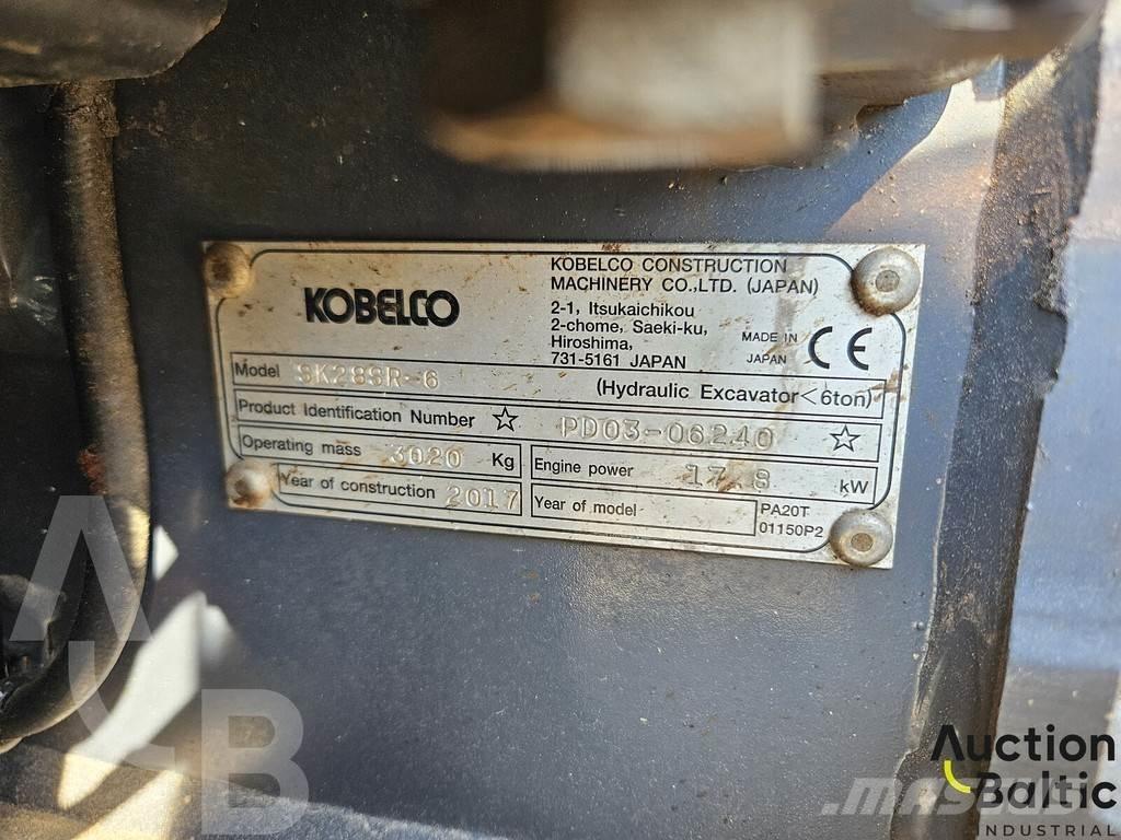Kobelco SK28SR-6 Мини-экскаваторы