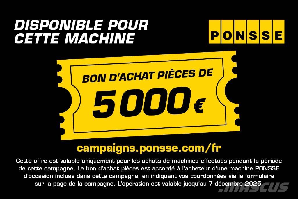 Ponsse Ergo 8W Харвестеры