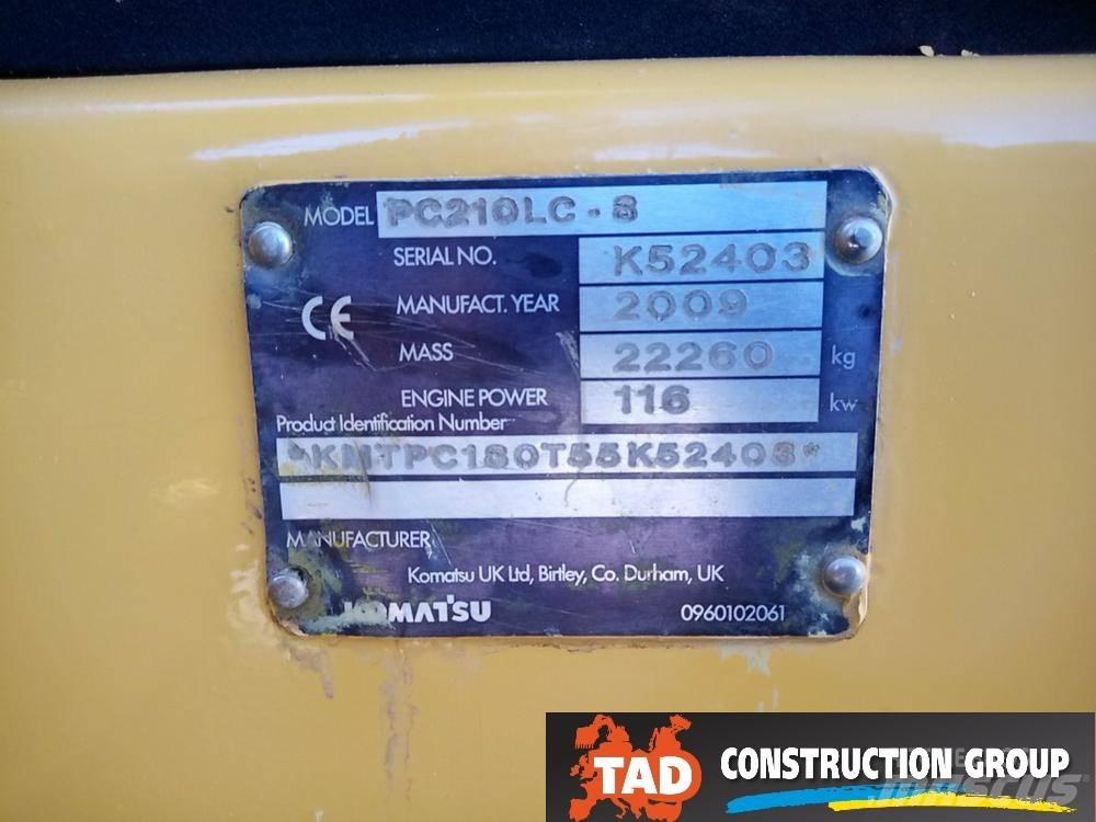 Komatsu PC210LC-8 Гусеничные экскаваторы