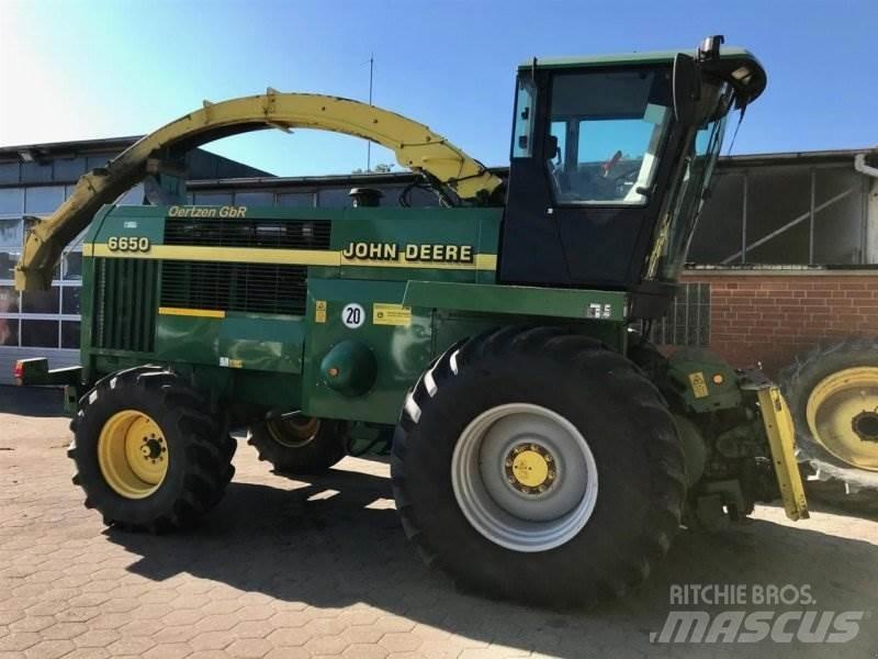 John Deere 6650 Прицепные кормоуборочные комбайны