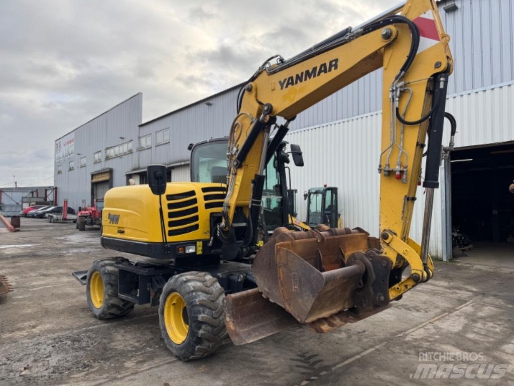 Yanmar B95W (40667) Колёсные экскаваторы