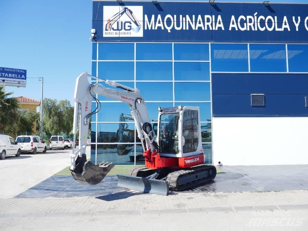 Takeuchi TB 153 FR Мини-экскаваторы