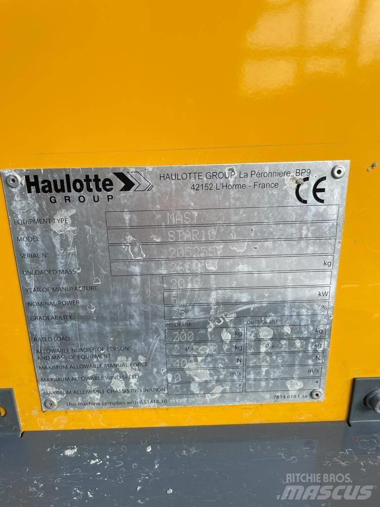 Haulotte Star 10 Вертикальные мачтовые подъемники