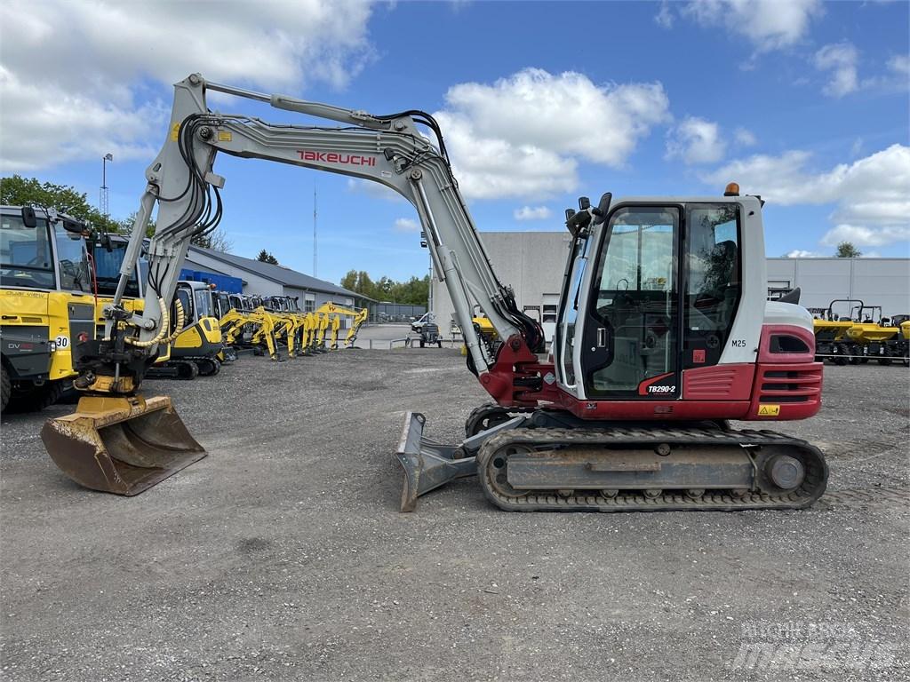 Takeuchi TB 290 Малые экскаваторы 7т-12т