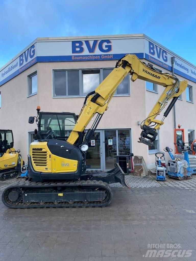 Yanmar B7 Малые экскаваторы 7т-12т