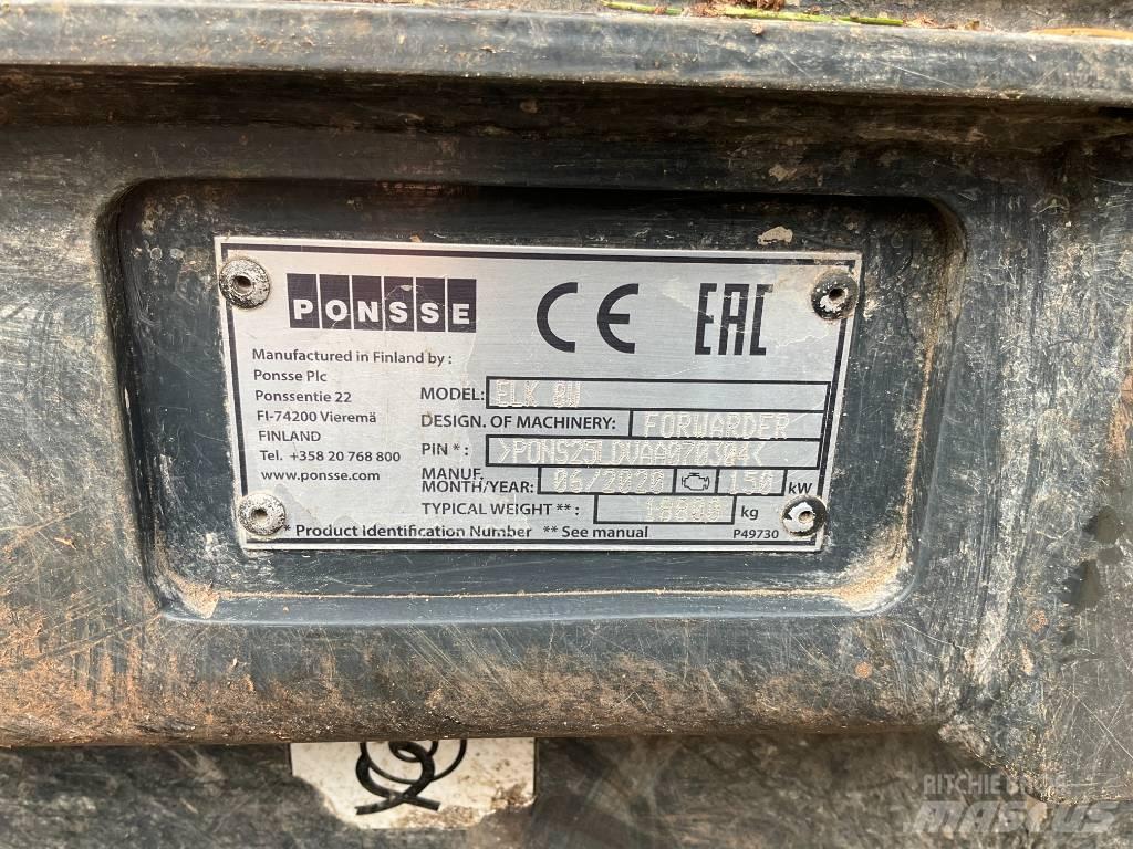 Ponsse ELK 8W Форвардеры