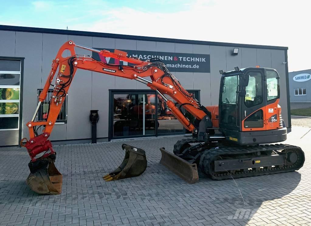 Doosan DX 85 R Малые экскаваторы 7т-12т