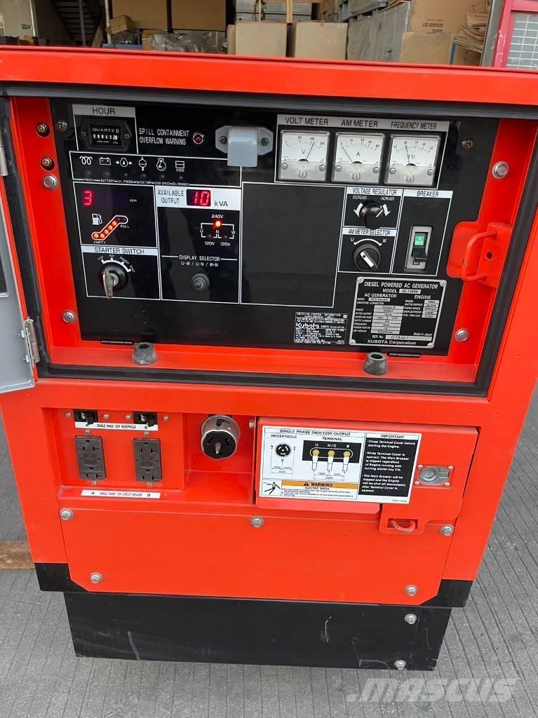 Kubota 12KVA Дизельные генераторы