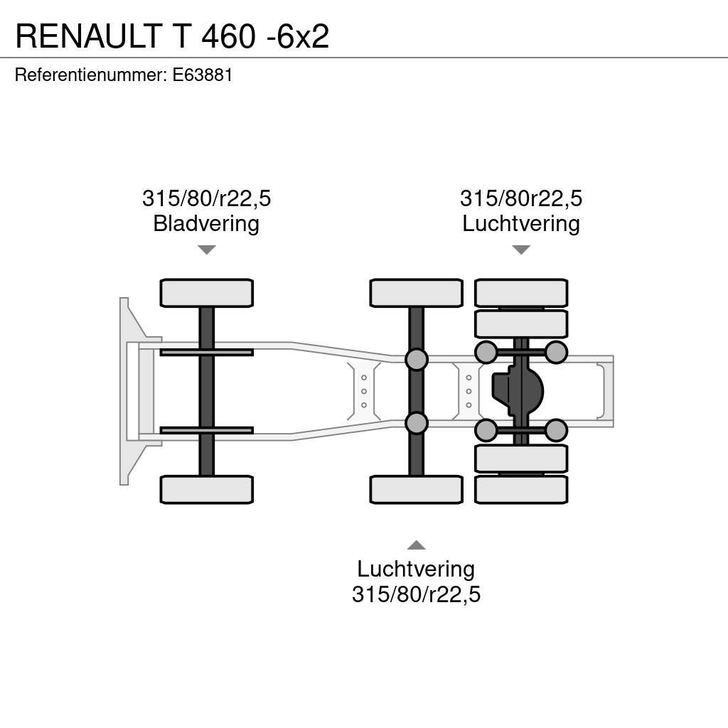 Renault T 460 -6x2 Седельные тягачи
