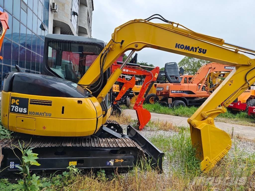 Komatsu PC 78 US Малые экскаваторы 7т-12т