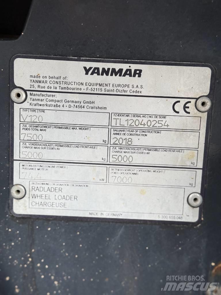 Yanmar V 120 Фронтальные погрузчики