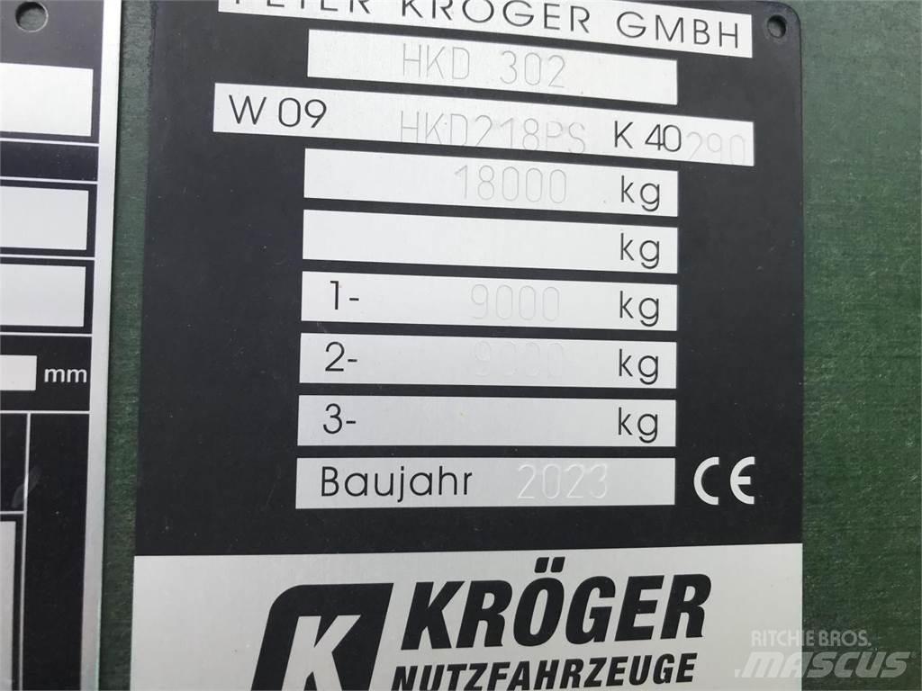 Kröger HKD 302 Самосвальные прицепы
