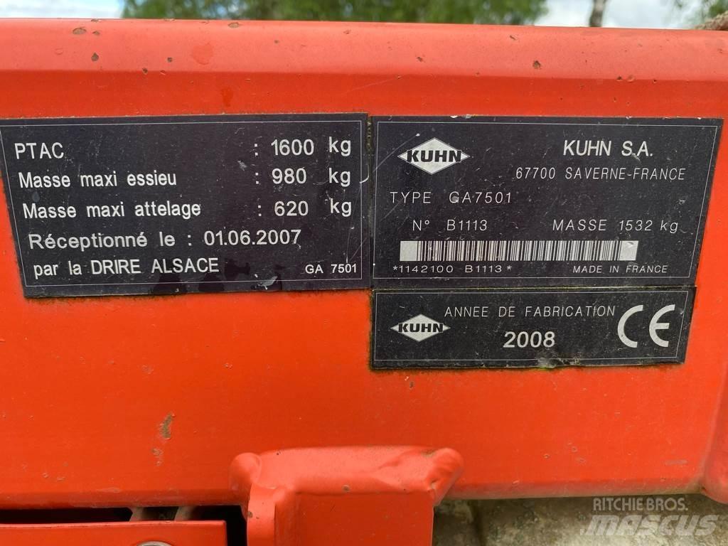 Kuhn GA 7501 Рядковые косилки