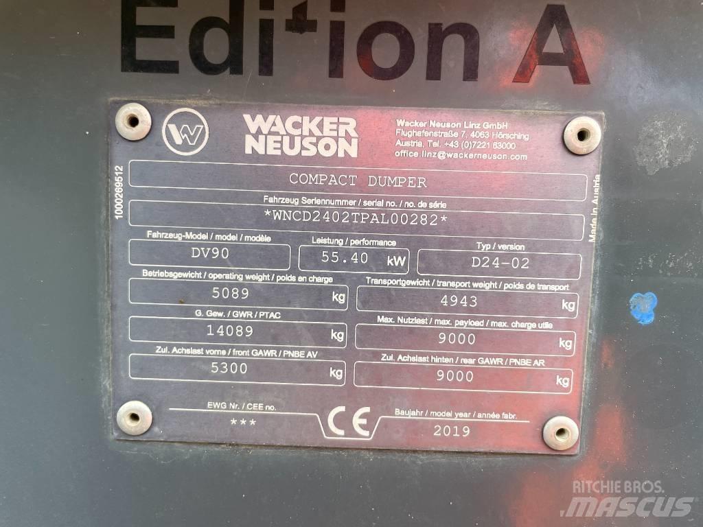 Wacker Neuson DV 90 Мини-самосвалы